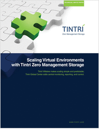 Scaling Storage for VMware Virtualized Environments