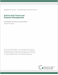 Amplifying the Value of Travel & Expense Automation