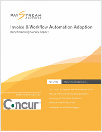 Invoice and Workflow Automation Adoption Benchmarking Survey Report