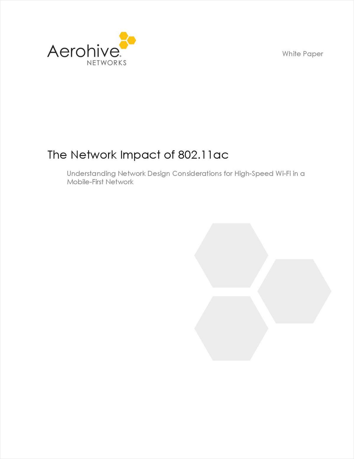 The Network Impact of 802.11ac