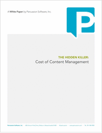 The Hidden Killer: Cost of Content Management