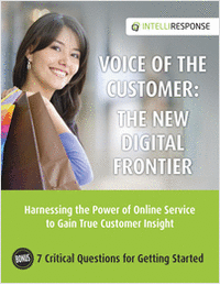 Voice of the Customer: The New Digital Frontier