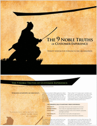The 9 Noble Truths of Customer Experience