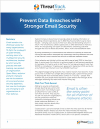 Prevent Data Breaches with Stronger Email Security