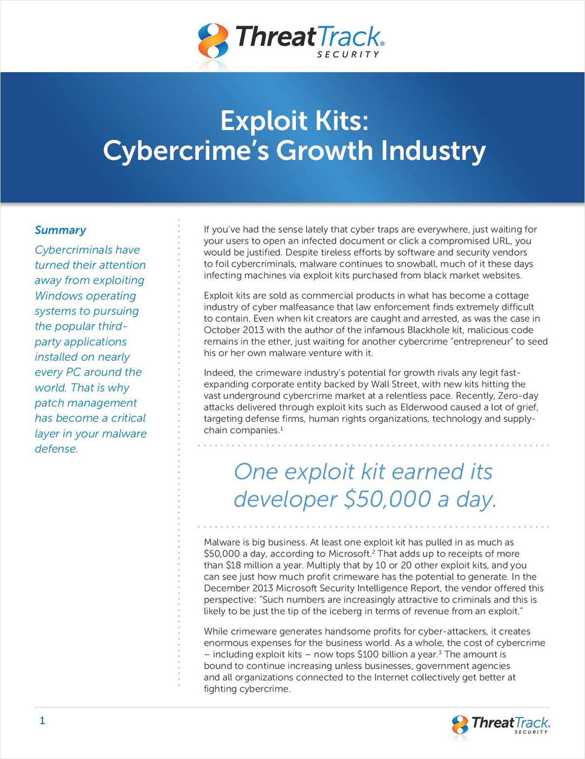 Exploit Kits: Cybercrime's Growth Industry