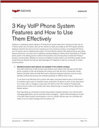 3 Key VoIP Phone System Features and How to Use Them Effectively