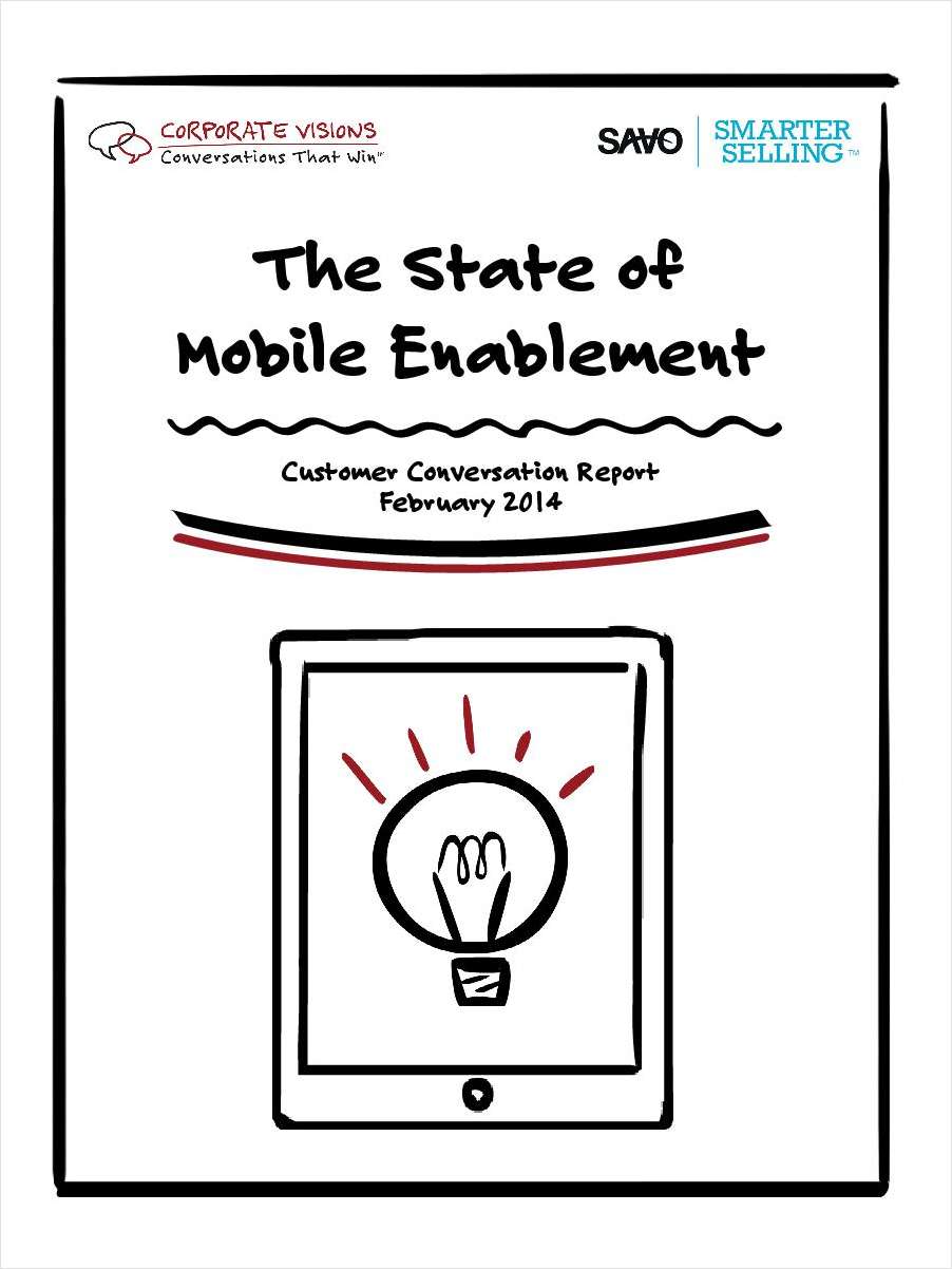 The State of Mobile Enablement in Sales and Marketing