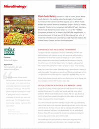Mobile Success Story: Whole Foods Market