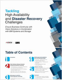 Ensure Business Continuity with Vision Solutions in Combination with IBM Systems and Storage