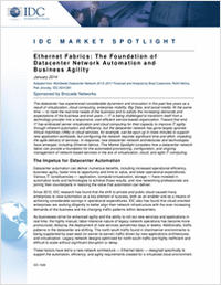 The IDC Market Spotlight on Network Automation and Agility