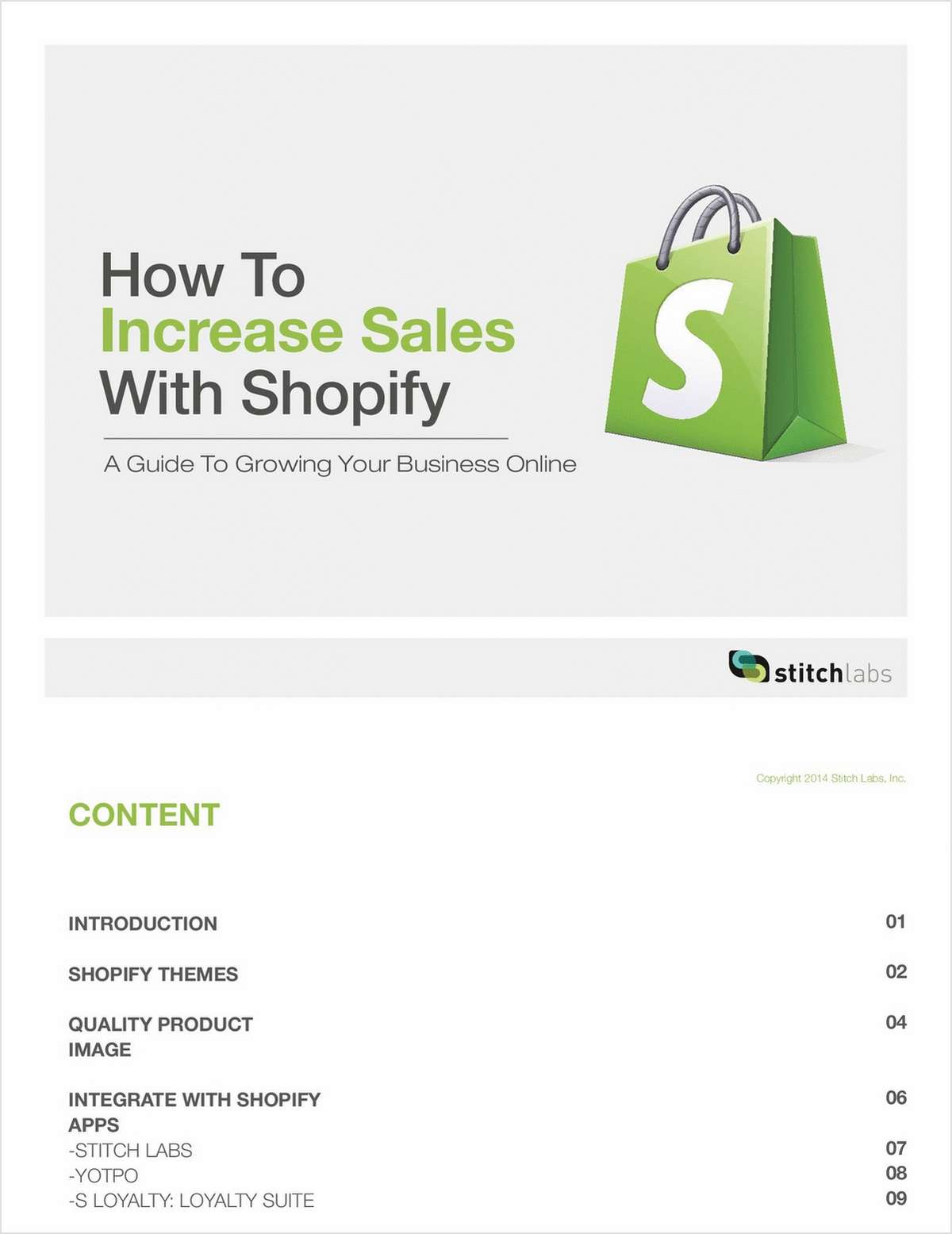 Increase Shopify Sales Today