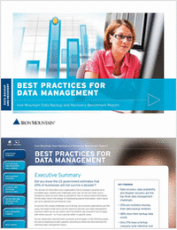 Survey Highlights: Data Backup and Recovery Benchmark Report