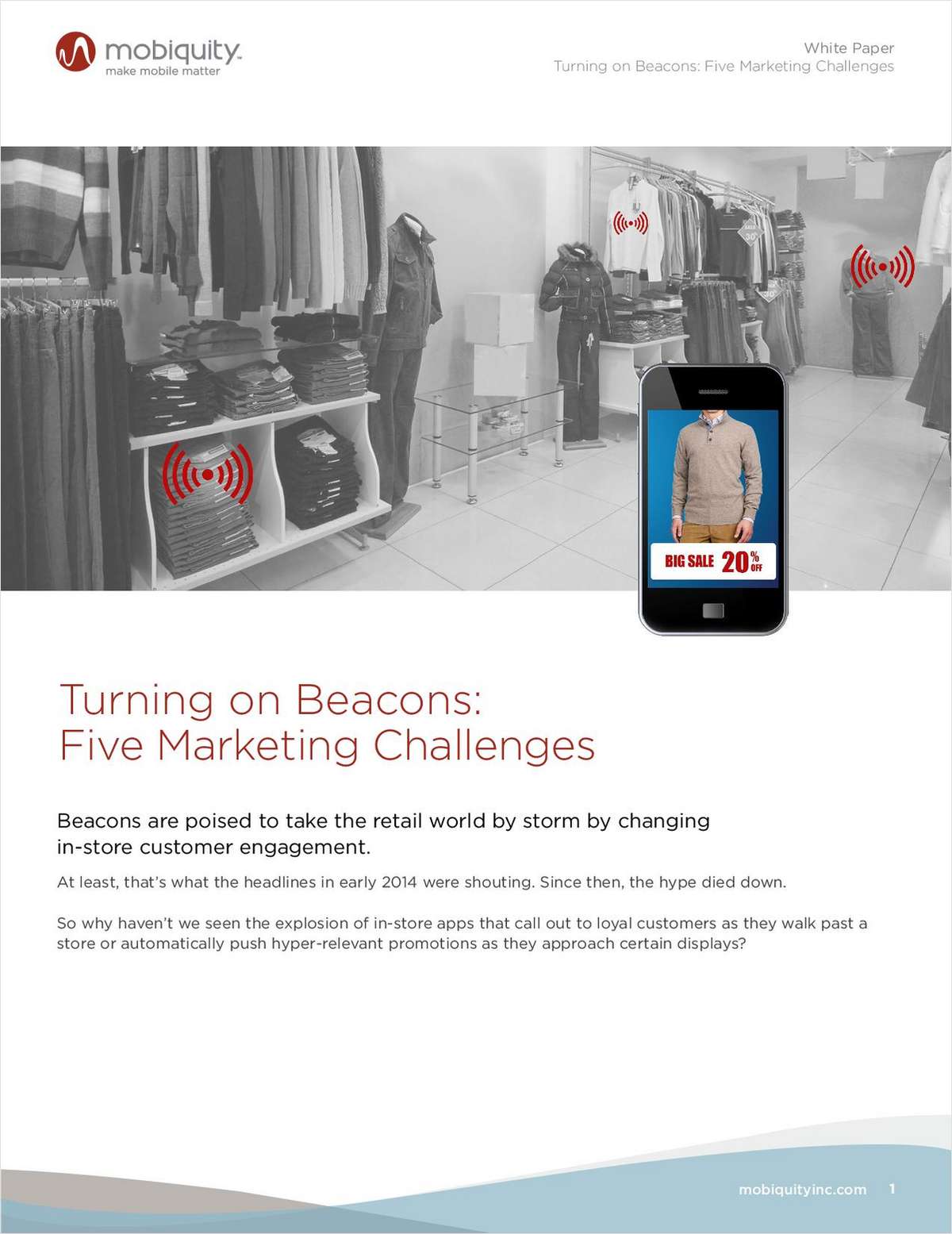 Turning on Beacons: 5 Marketing Challenges