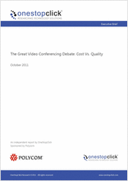 The Great Video Conferencing Debate: Cost Vs. Quality