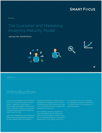 The Customer and Marketing Analytics Maturity Model