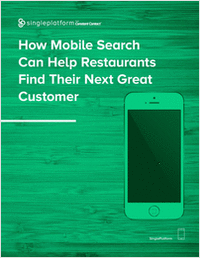 How Mobile Search Can Help Restaurants Find Their Next Great Customer