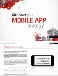 Kick Start Your Mobile App Strategy