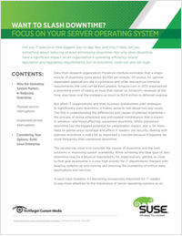 Want to Slash Downtime? Focus on Your Server Operating System