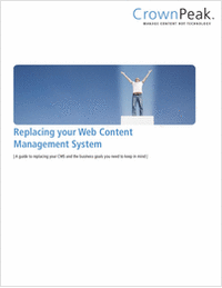 Replacing your Web Content Management System
