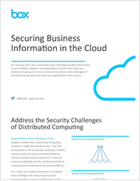 Securing Business Information in the Cloud
