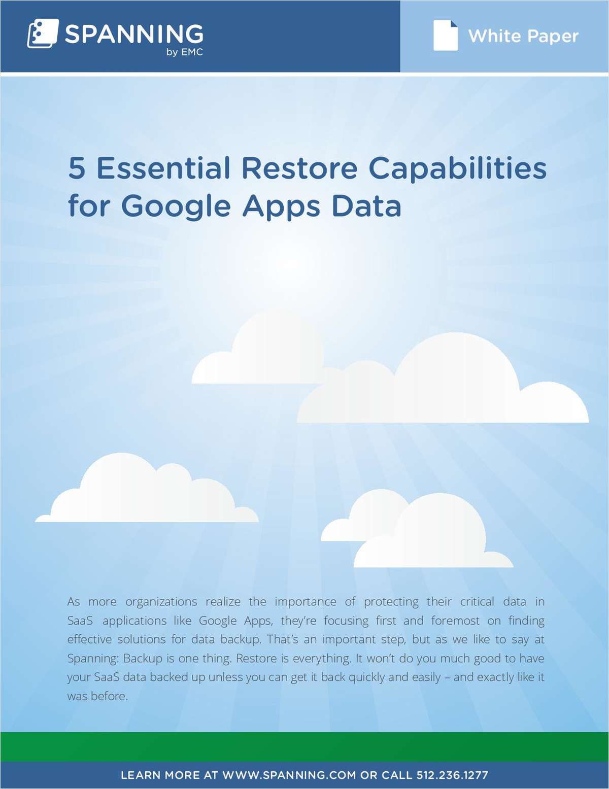 5 Essential Restore Capabilities for Google Apps Backup