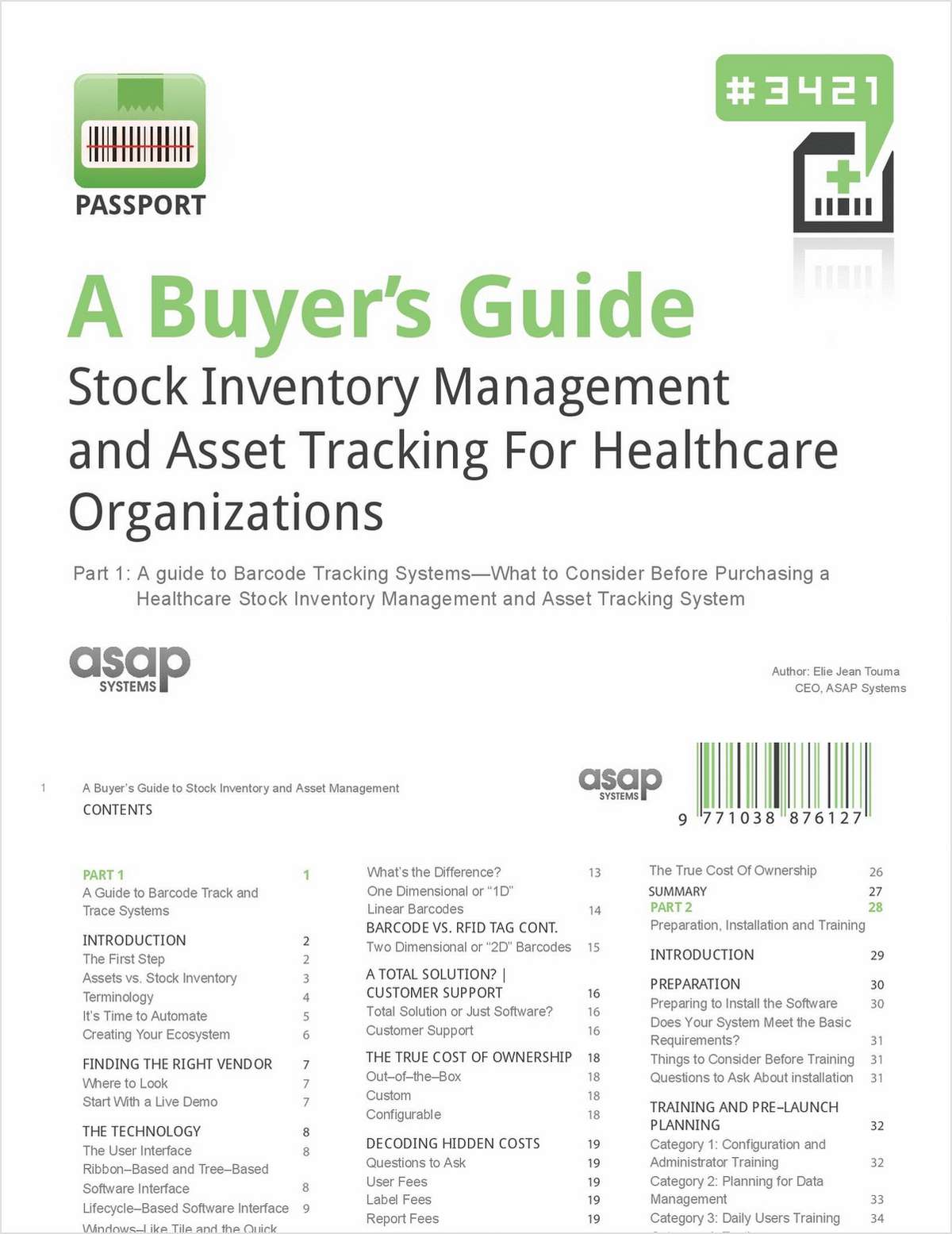 A Buyer's Guide: Stock Inventory Management and Asset Tracking for Healthcare Organizations
