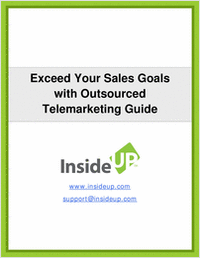 Exceed Your Sales Goals by Outsourced Telemarketing