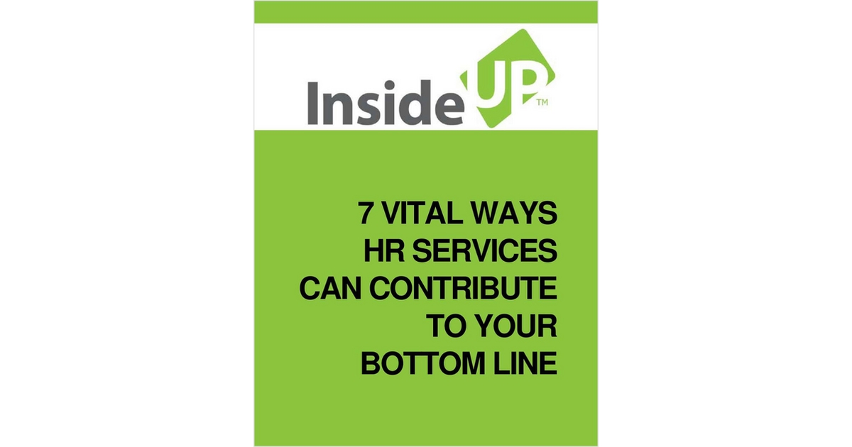 7 Vital Ways HR Services Can Contribute To Your Bottom Line