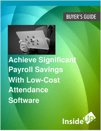 Achieve Significant Payroll Savings With Low-Cost Attendance Software