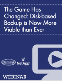 The Game Has Changed: Disk-based Backup is Now More Viable than Ever