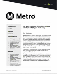 How L.A. Metro Eliminated Performance Gridlock Using Flash Array Storage