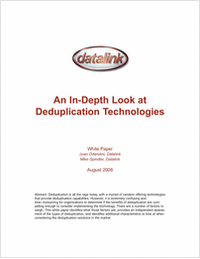 An In-Depth Look at Deduplication Technologies