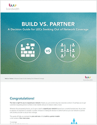 Build Vs. Partner: A Decision Guide for LECs Seeking Out of Network Coverage