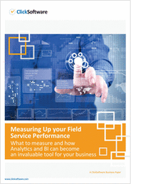 Measuring Up Your Field Service Performance