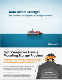 Data-Aware Storage: The Answer to the Corporate Hoarding Conundrum