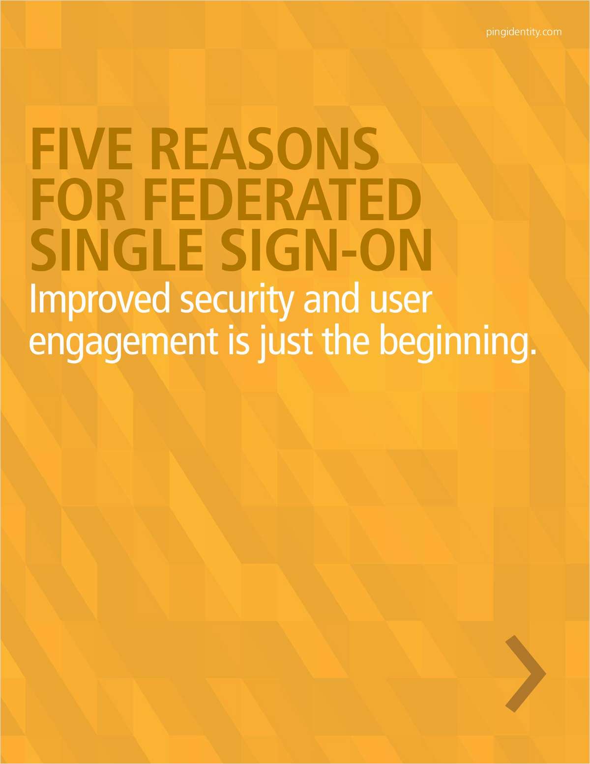 5 Reasons for Federated Single Sign-On
