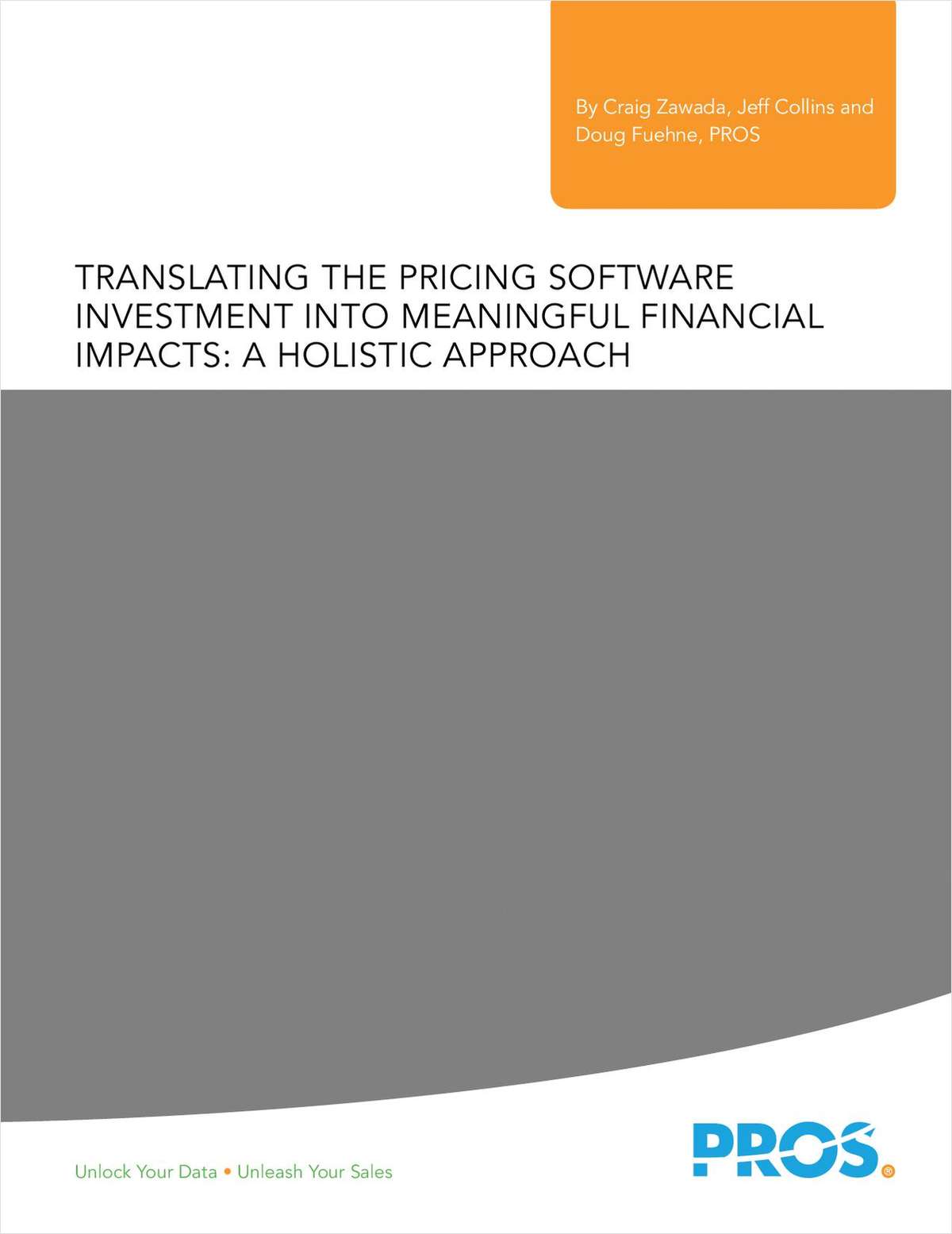 Translating the Pricing Software Investment into Meaning Financial Impacts: A Holistic Approach
