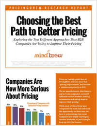 How to Choose the Best Path to Better Pricing