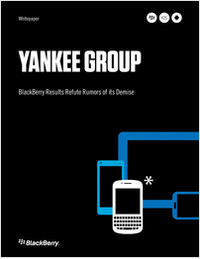 Yankee Group: BlackBerry Results Refute Rumors of its Demise