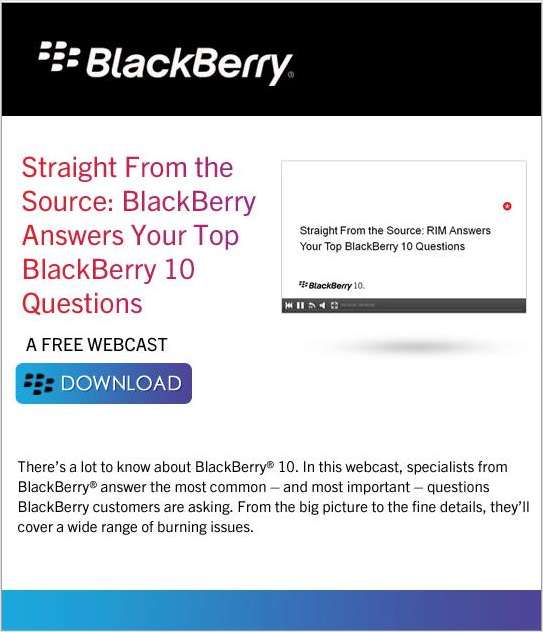 Straight From the Source: BlackBerry Answers Your Top BlackBerry 10 Questions
