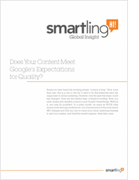 Does Your Content Meet Google's Expectations for Quality?