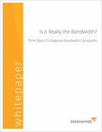 Is it Really the Bandwidth?