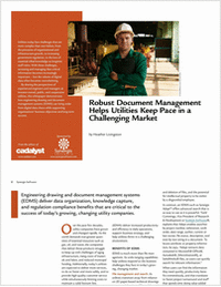 How 4 Utilities Used Engineering Document Management to Keep Pace in a Challenging Market