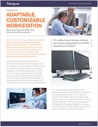 Empower Your Workforce with Adaptable, Customizable, Workstations