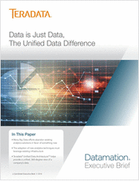 Data is Just Data- The Unified Data Difference