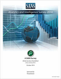 SANS Analytics and Intelligence Survey