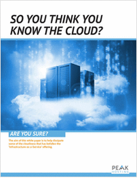 So You Think You Know The Cloud: Hosting Alternatives You May Not Know About