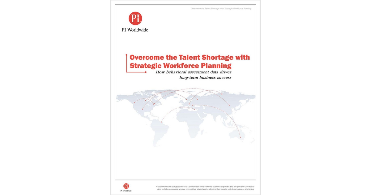 How to Overcome the Talent Shortage with Strategic Workforce Planning