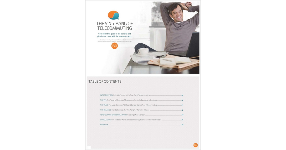 The Ying and Yang of Telecommuting