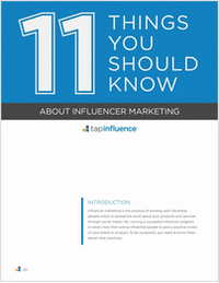11 Things You Should Know About Influencer Marketing